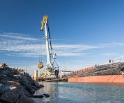 К Керченскому мосту доставили 5 млн. тн. строительных материалов 