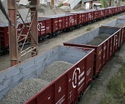 Перевозка инертных строительных грузов ПГК увеличена в 4,5 раза