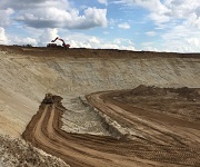 Волгоградская область развивает добычу строительного песка