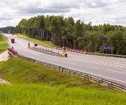 К декабрю 2018 года будет построена развязка на трассе М-1 Беларусь 