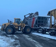 Погрузка щебня на станции Магнетиты возобновлена спустя 20 лет