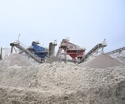 В ДНР введена в эксплуатацию первая технологическая линия дробильно-сортировочного предприятия, расположенного на Тельмановском карьере