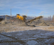 В Бурятии начал работу комплекс по производству инертных материалов для строительства дорог