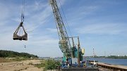 Поставка гранитного и высокопрочного щебня водным транспортом в июне 2019 года