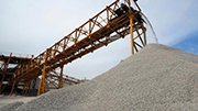 В Курганской области появился новый завод по производству щебня