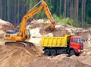 Подмосковные леса могут быть пригодны для добычи нерудных материалов