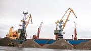 Еще один рекорд погрузки щебня зафиксирован в Мурманском морском торговом порту 