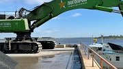 Перевалка инертных грузов в портах Кстово и Работки впервые превысила 1 млн. 026 тыс. тн