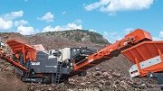 Sandvik представила новую мобильную щековую дробилку QJ341+ с предварительным грохотом