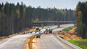 Около 325 км. трассы Москва-Санкт-Петербург будет отремонтировано в 2015 году