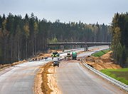 Около 325 км. трассы Москва-Санкт-Петербург будет отремонтировано в 2015 году