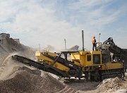 В ДНР началась переработка щебня