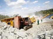 Добыча нерудных стройматериалов лидирует по темпам роста в добывающих отраслях 