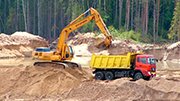 В Ленинградской области снизилась добыча полезных ископаемых 