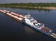 Волжское пароходство возобновило перевозки щебня по воде