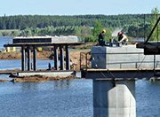 Порт «Камбарка» поставит свыше 1 млн. тн стройматериалов для строительства моста через Каму