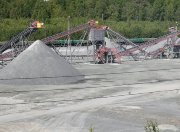 В Карелии досрочно запустили предприятие по добыче щебня для московских дорог