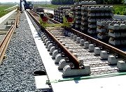 Щебень и песок для строительства высокоскоростной магистрали