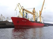 В Мурманском торговом порту началась первая в 2017 году погрузка щебня для Сабетты