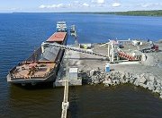 «Волжское пароходство» перевезло более 2,5 млн. тн щебня 