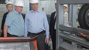 Глава Пензенской области посетил цех по производству щебня