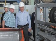 Глава Пензенской области посетил цех по производству щебня